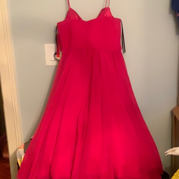 BEAUTIFUL FUSCHIA DRESS SIZE 10 MOLLY & JACK NWT 170 - Picture 4 of 10